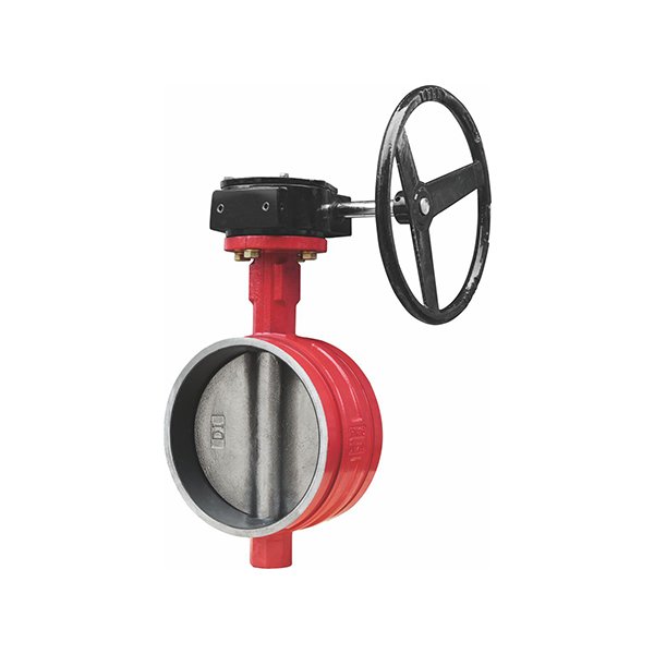 蜗轮沟槽消防蝶阀 